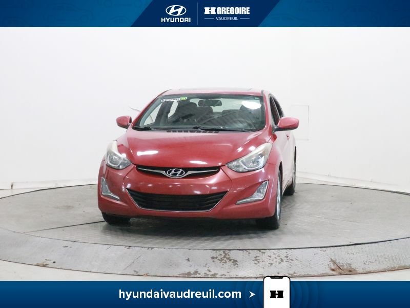 2015 Hyundai Elantra Sport Appearance Red