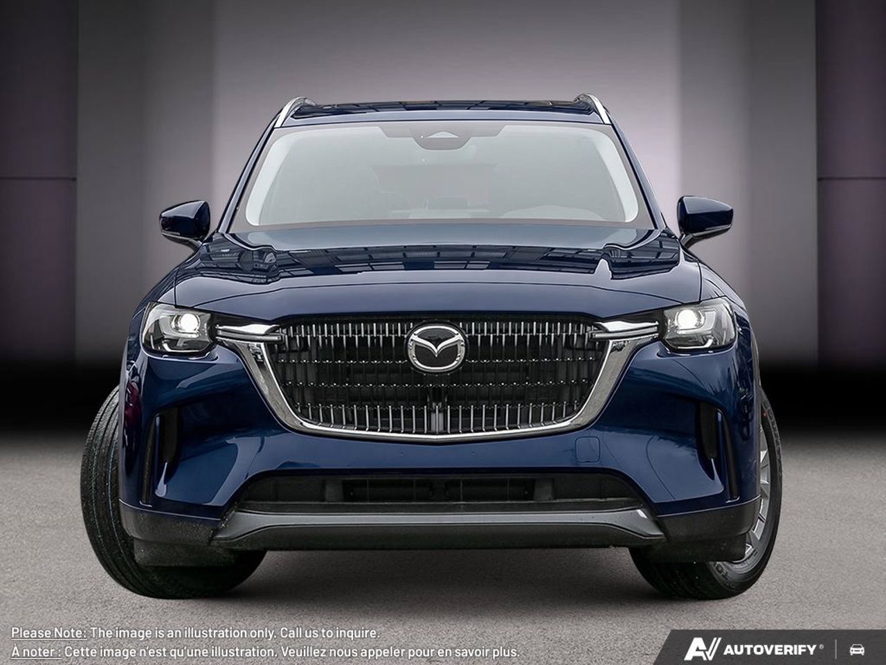 2026 Mazda CX-90 PHEV JM3KKCHA2T1421726 Deep Crystal Blue Mica Mirabel - photo #1