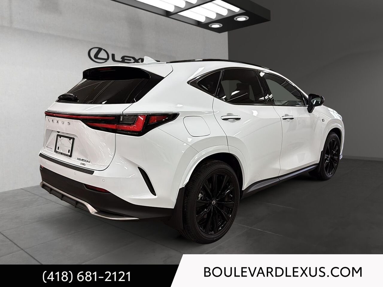 Lexus NX 19447A 2022 Blanc Québec - photo #3