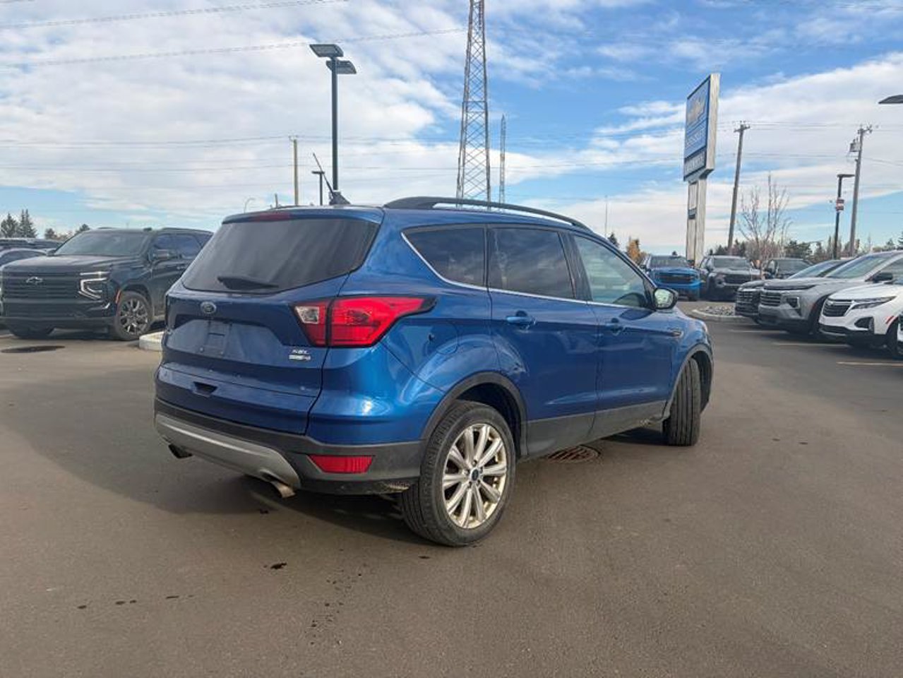2019 Ford Escape SEL 4WD Blue Sherwood Park - photo #4