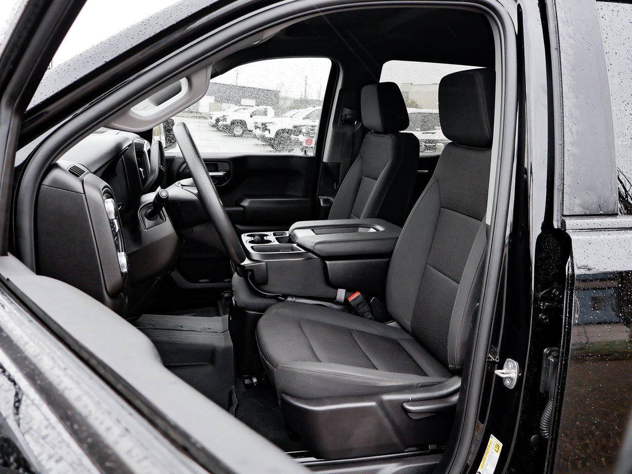 2024 GMC Sierra 1500 4WD Crew Cab 147 Pro Black Sherwood Park - photo #15