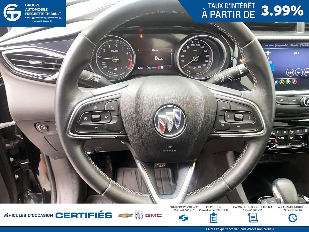 BUICK ENCORE GX Sélect 4 portes TI 2022 Noir Montmagny - photo #9