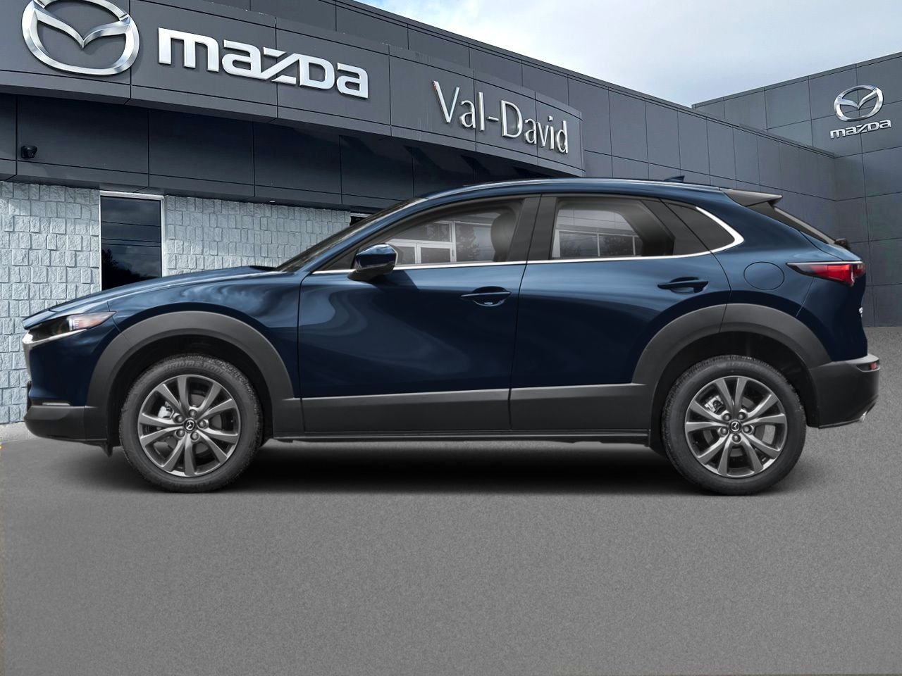 2026 Mazda CX-30 GT, moteur 2,5 L, i-ACTIV AWD, roues 18 po, cuir, sièges avant ventilés, affichage tête haute, Blue Val-David - photo #2