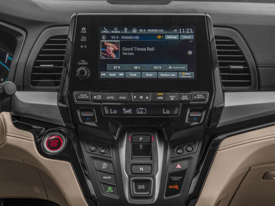 2019 Honda Odyssey Touring Auto White
