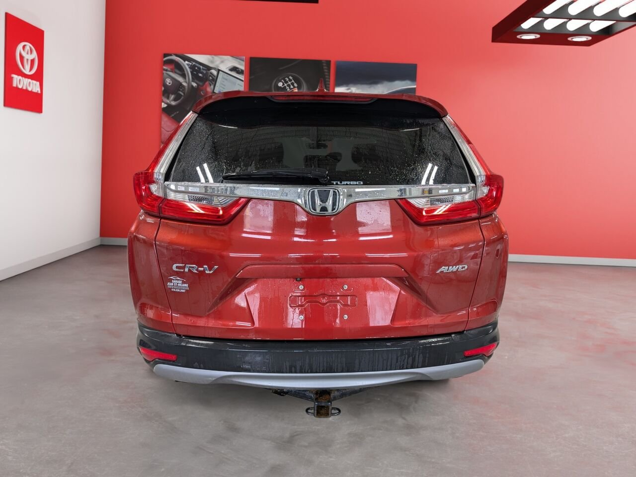 2019 Honda CR-V 2HKRW2H54KH134274 Red Sherbrooke - photo #4