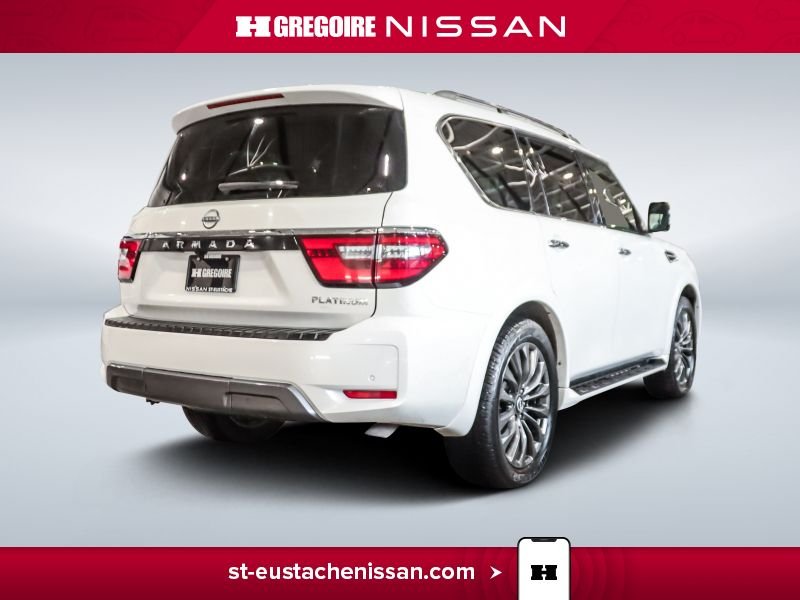 2023 Nissan Armada White Saint-Eustache - photo #8