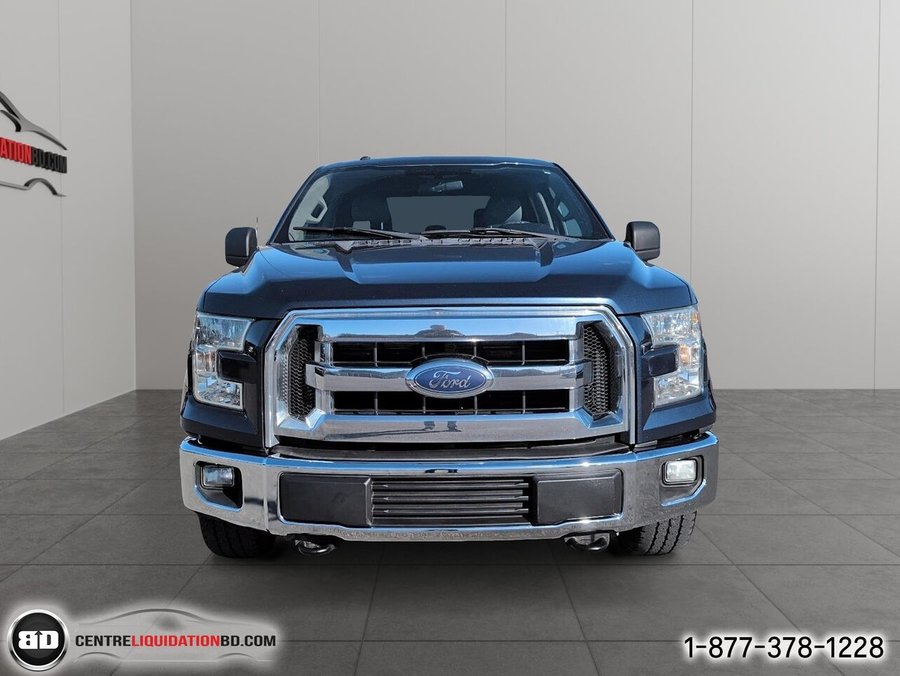 Ford F-150 SuperCrew 4RM 157 po XLT 2016 Bleu