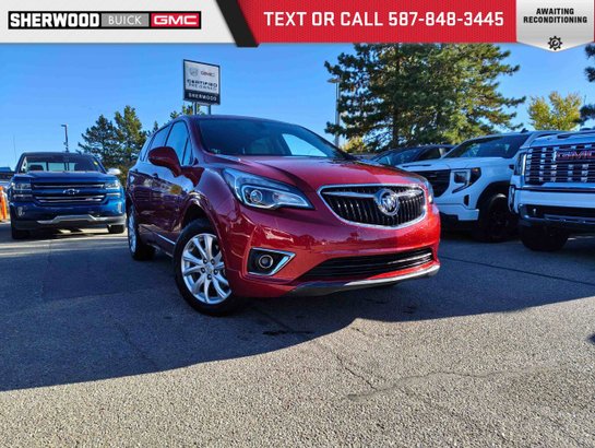 2019 Buick Envision Preferred 2.5L AWD | Heated Half Leather Seats Red