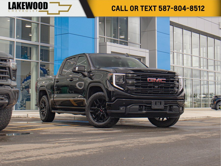 2024 GMC Sierra 1500 Elevation Premium 3.0L Duramax X31 | Power Sunroof Black