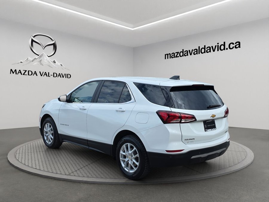 Chevrolet Equinox LT TURBO 6 VITESSES, Traction intégrale, sièges avant chauffants, démarreur à distance, hayon 2024 Blanc