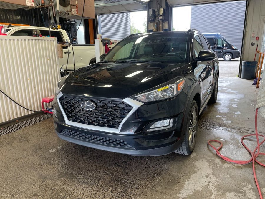 Hyundai Tucson PREFERRED AWD *CUIR* TOIT SIÈGES CHAUFF CARPLAY 2021 Noir