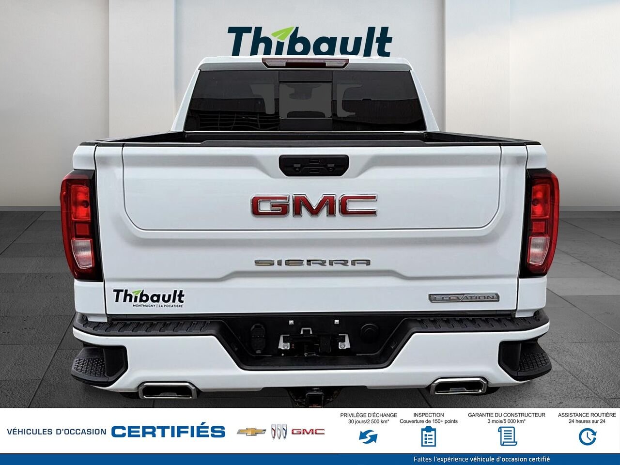 2024 GMC SIERRA Elevation cabine multiplace 4RM 157 po White Montmagny - photo #2