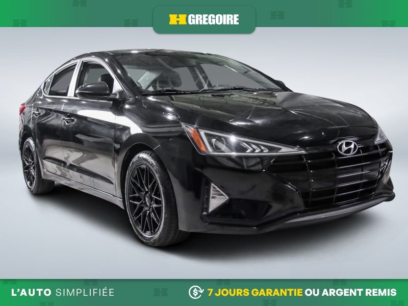 Hyundai Elantra 2020 Noir Saint-Eustache - photo #0