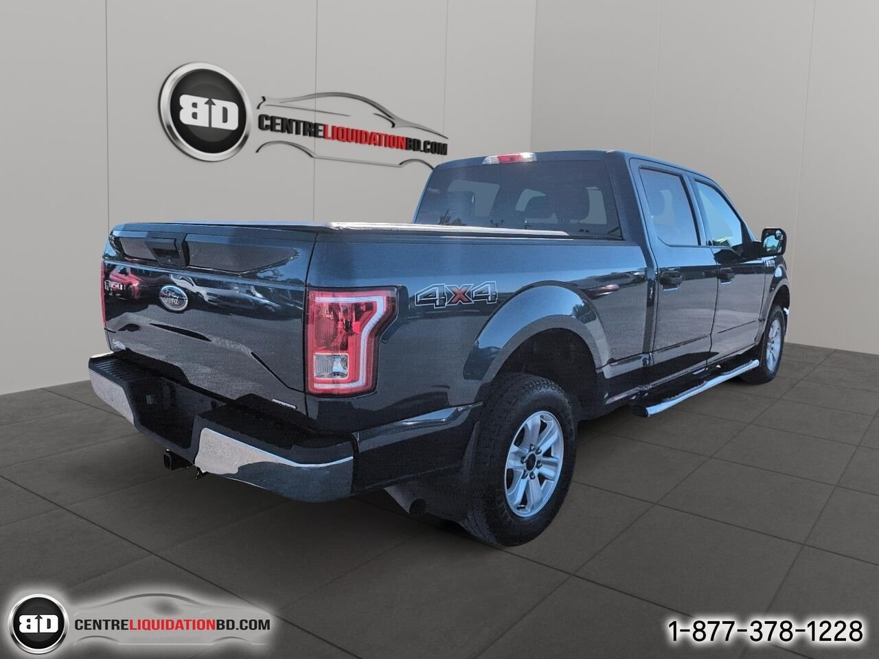 Ford F-150 SuperCrew 4RM 157 po XLT | BD0399 2016 Bleu Granby - photo #5