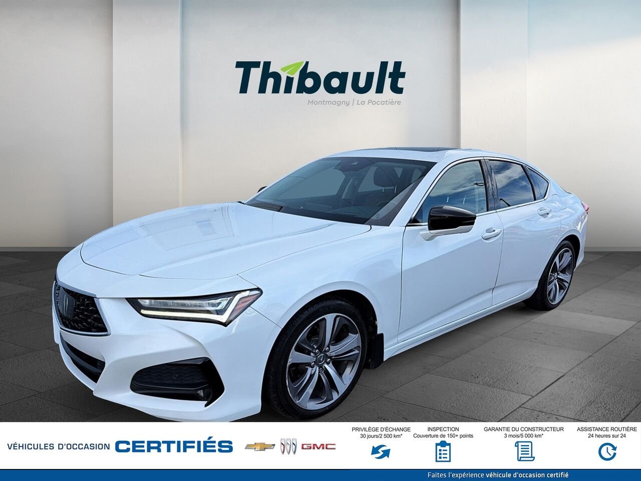 ACURA TLX PLATIN Platinum Élite berline SH-AWD 2021 Blanc Montmagny - photo #0