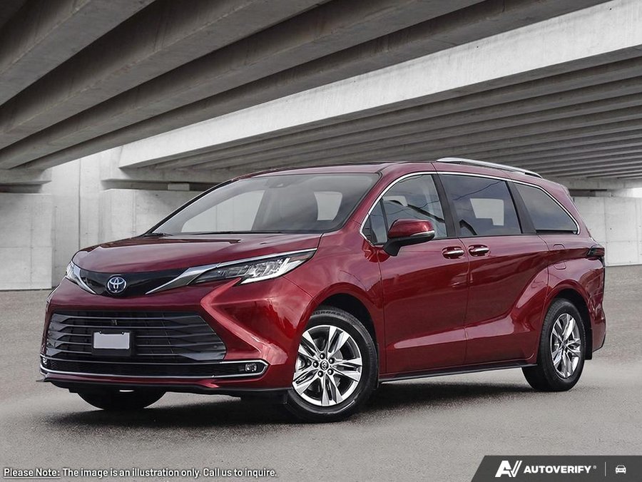 2026 Toyota Sienna Limited Ruby Flare Pearl