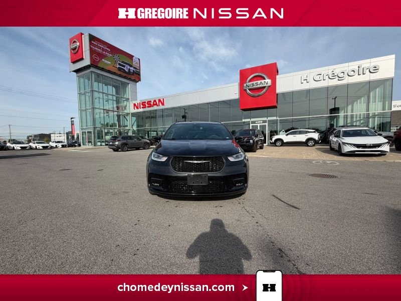Chrysler Pacifica Limited Nav Cuir Mags Toit Pano Caméra 2025 Noir