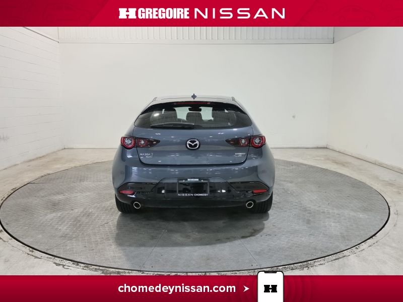 Mazda 3 CH7343 | GT * AWD * Mag * Toit * Cuir * Carplay 2023 Gris Laval - photo #7