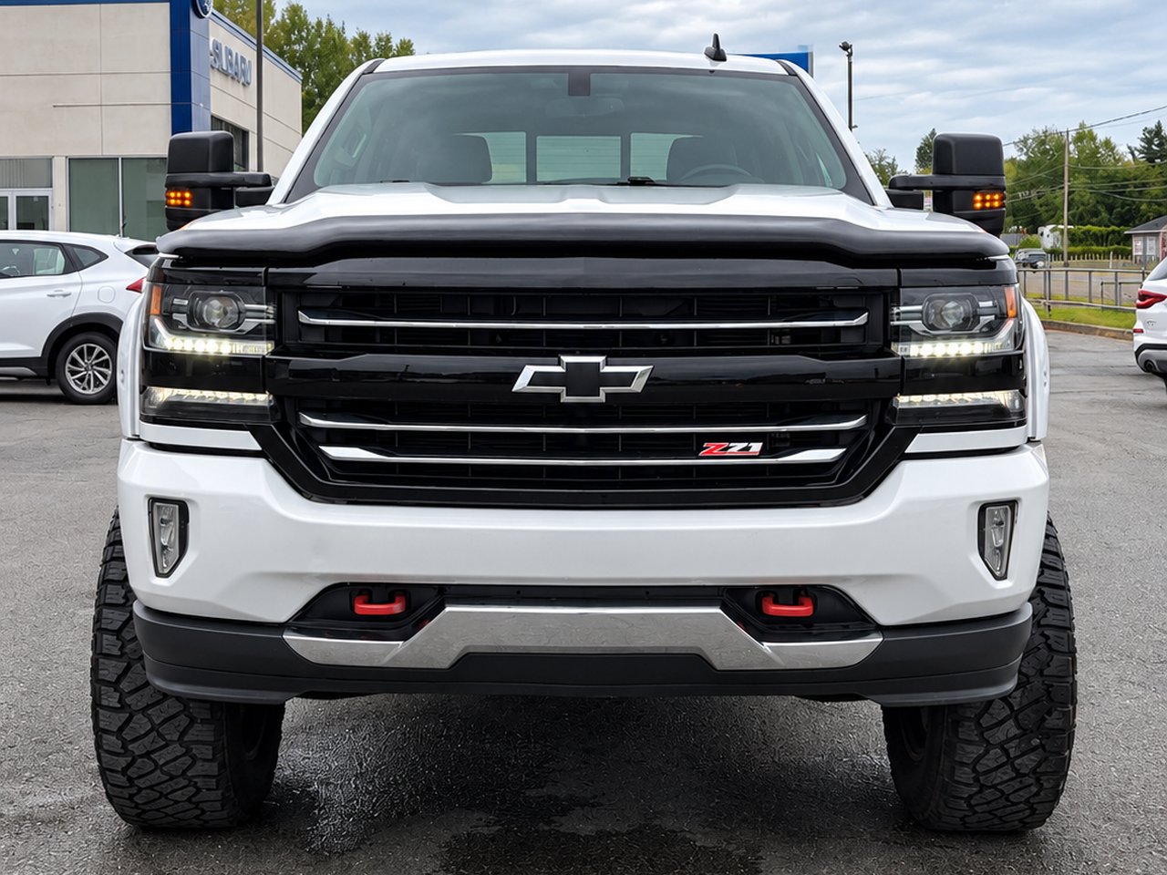 Chevrolet Silverado 1500 LTZ 2018 Blanc Granby - photo #9