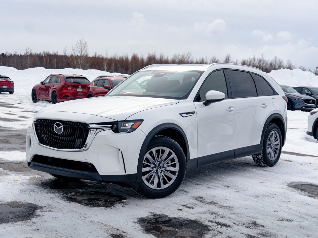 2026 MAZDA CX-90 PHEV Rhodium White Metallic Val-d'Or - photo #0