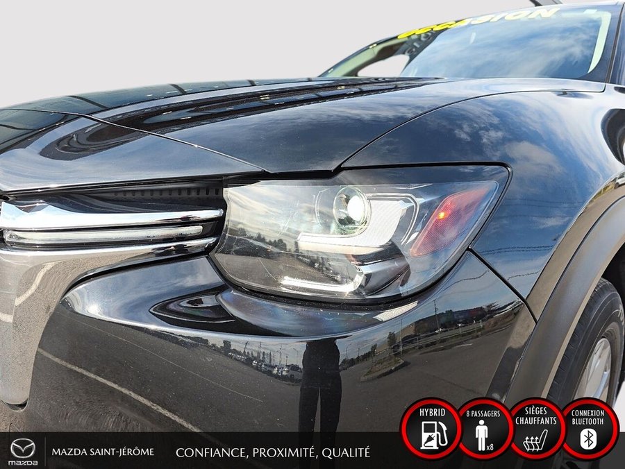 2024 Mazda CX-90 hybride rechargeable GS | 1 PROPRIÉTAIRE | JAMAIS ACCIDENTÉ | HYBRIDE RECHARGEABLE | AWD | DÉMARREUR À DISTANCE Black