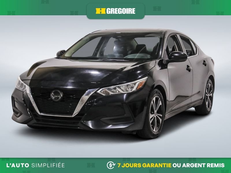 Nissan Sentra SV AUTO A/C TOIT MAGS CAM RECUL BLEUTOOTH 2021 Noir