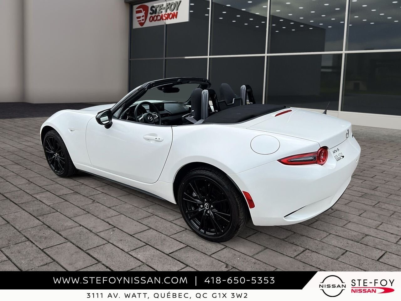 2025 Mazda MX-5 GS-P MIATA CLUB White Ste-Foy - photo #6