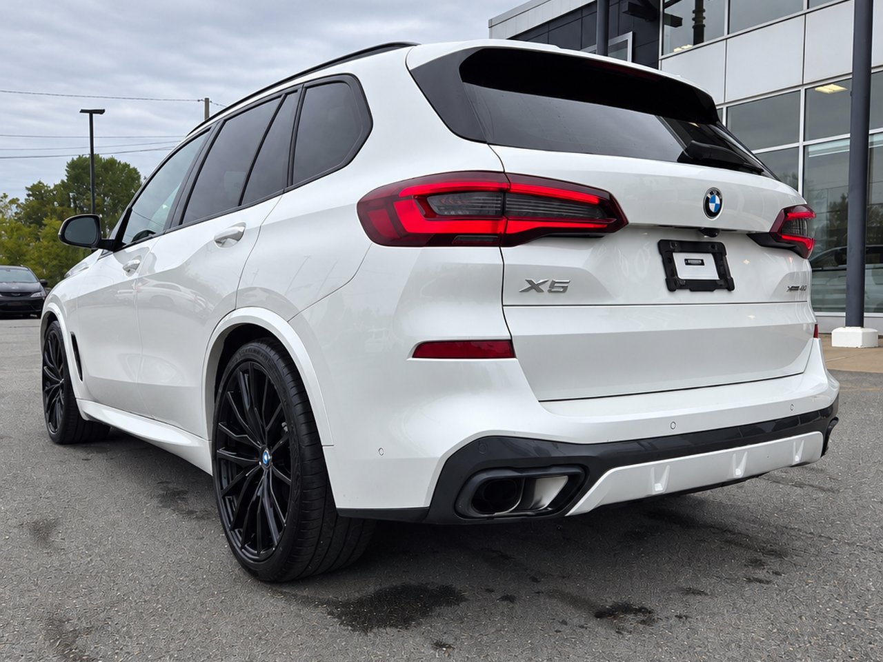 BMW X5 xDrive40i 2021 Blanc Granby - photo #4