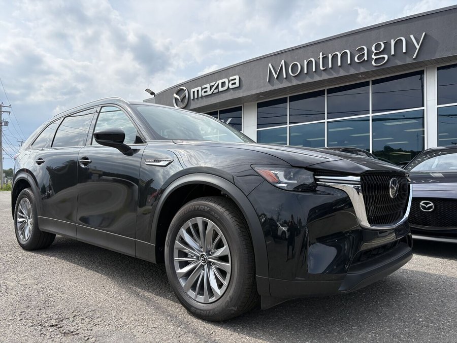 MAZDA CX-90 hybride rechargeable GS-L TI 2026 Noir de jais mica