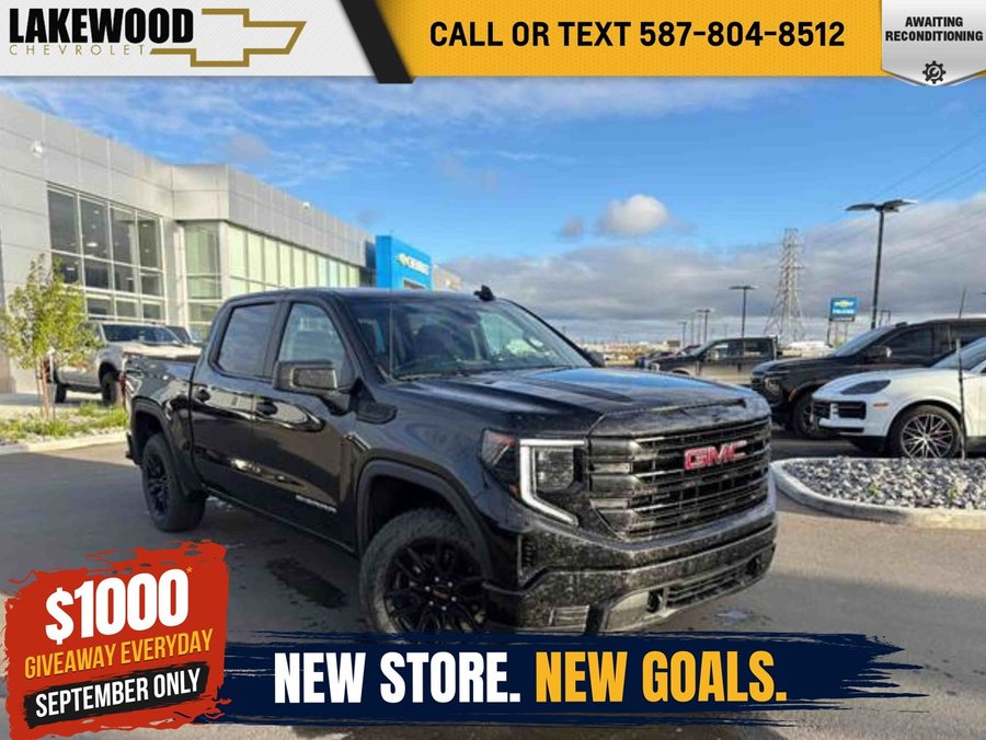 2024 GMC Sierra 1500 Pro Graphite Edition 2.7T | 20in Gloss Black Wheels Black