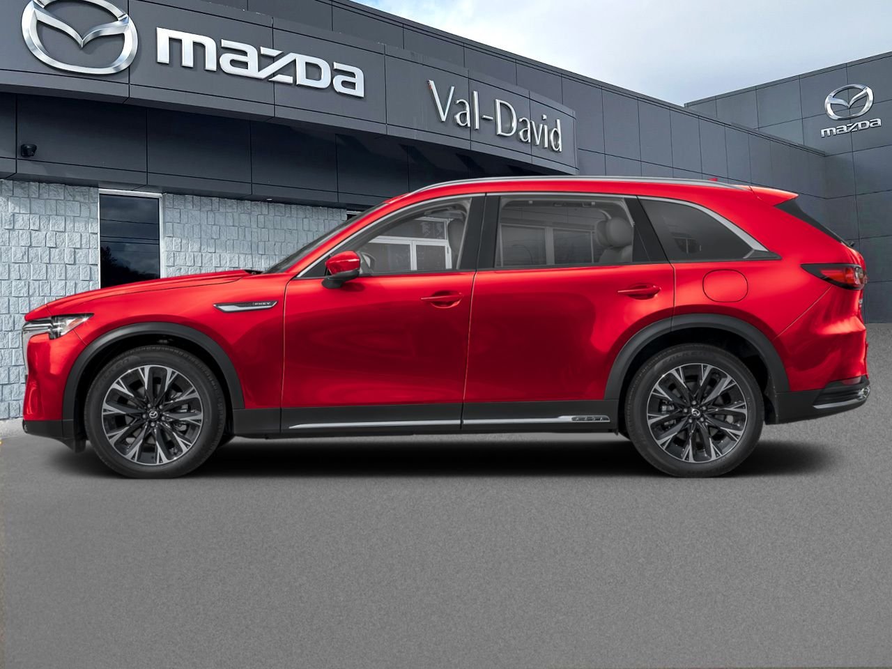 Mazda CX-90 hybride rechargeable GT, hybride léger 48 V, 6 cyl. turbo 3,3 L, 280 ch, i-ACTIV AWD, sièges avant ventilés, sièges 2026 Rouge Val-David - photo #1