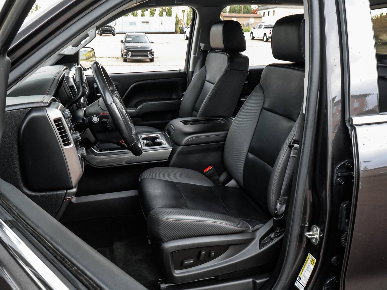 2016 GMC Sierra 1500 4WD Crew Cab 143.5 SLT Black Sherwood Park - photo #13