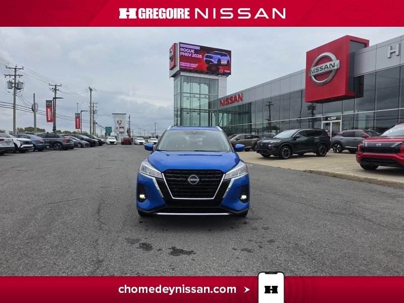 2022 Nissan Kicks SV Mag Carplay Bancs Chauffants à partir 2.99% Blue