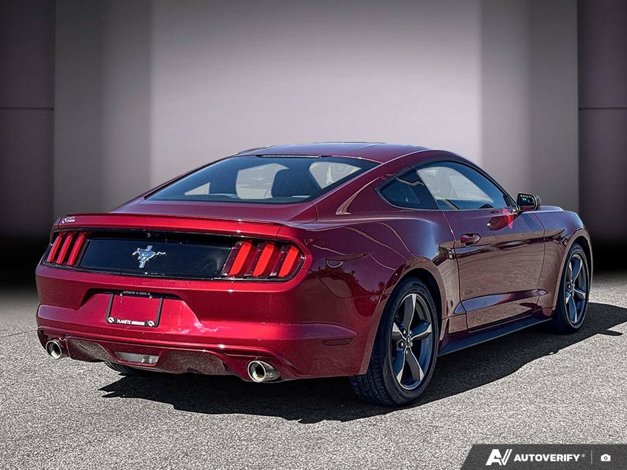 Ford Mustang 1FA6P8AM3G5308367 2016 Rouge Mirabel - photo #4