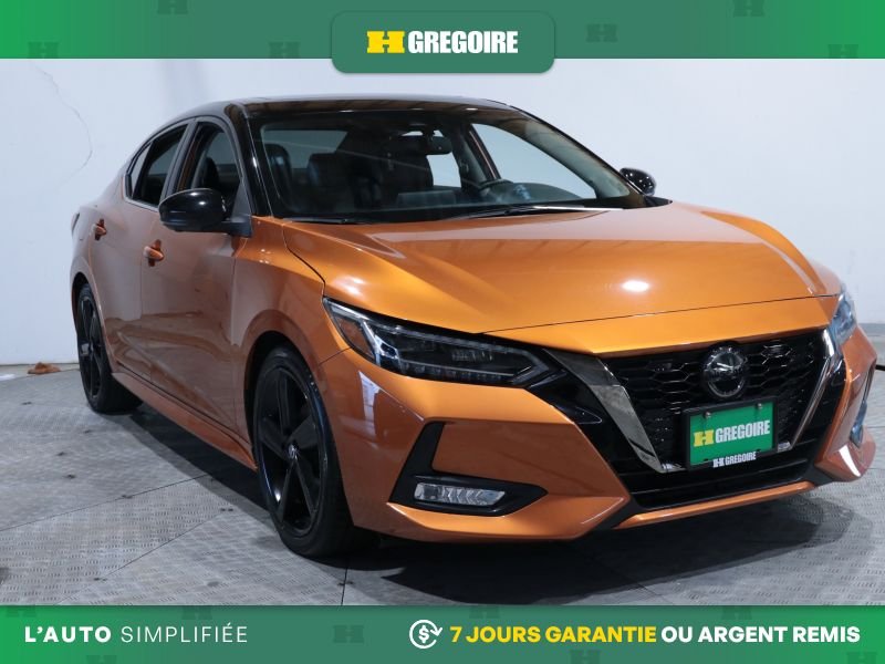 2023 Nissan Sentra SR AUTO AC CUIR TOIT MAGS CAM RECULE BLUETOOTH Orange