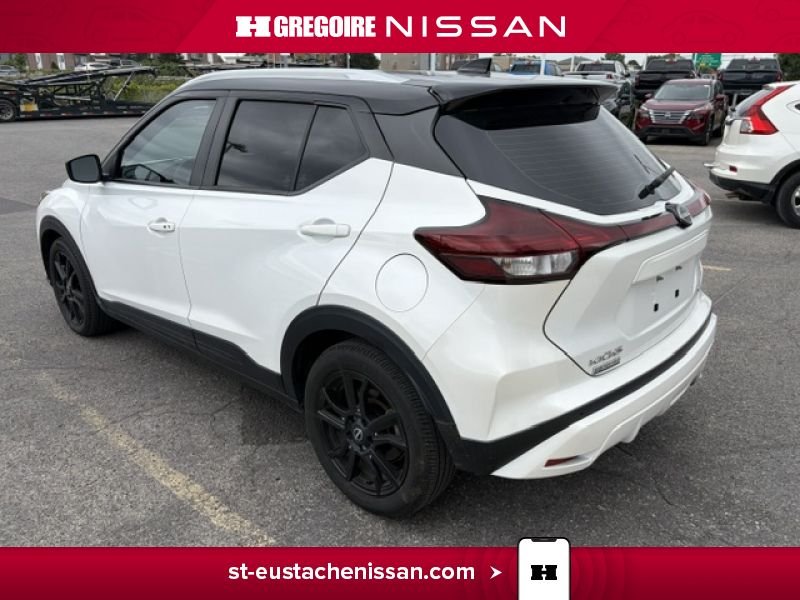 Nissan Kicks SR4810 | SV DEM. A DISTANCE SIEGES CHAUFFANTS APPLE CARPLAY 2023 Blanc Laval - photo #8