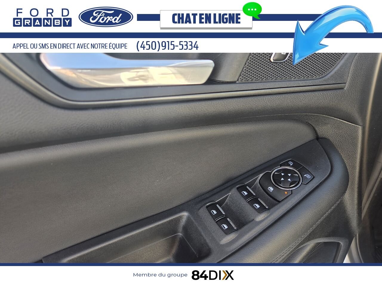 Ford Edge 2022 Blanc Granby - photo #16