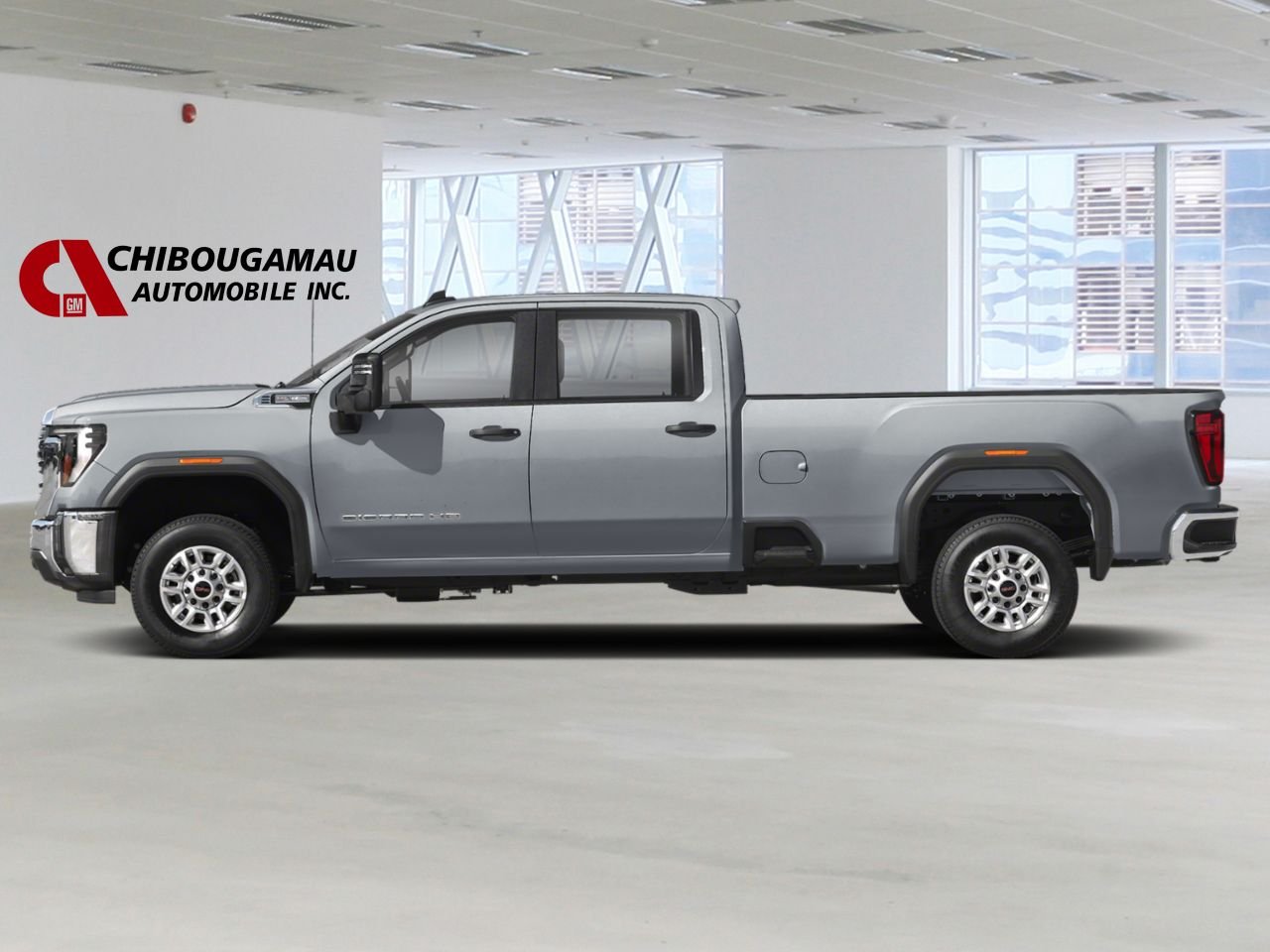 GMC Sierra 2500HD K2500 HD SIERRA CREW CAB PRO L/BOX DURAMAX (1SA) 2026 Argent métallisé Chibougamau - photo #2