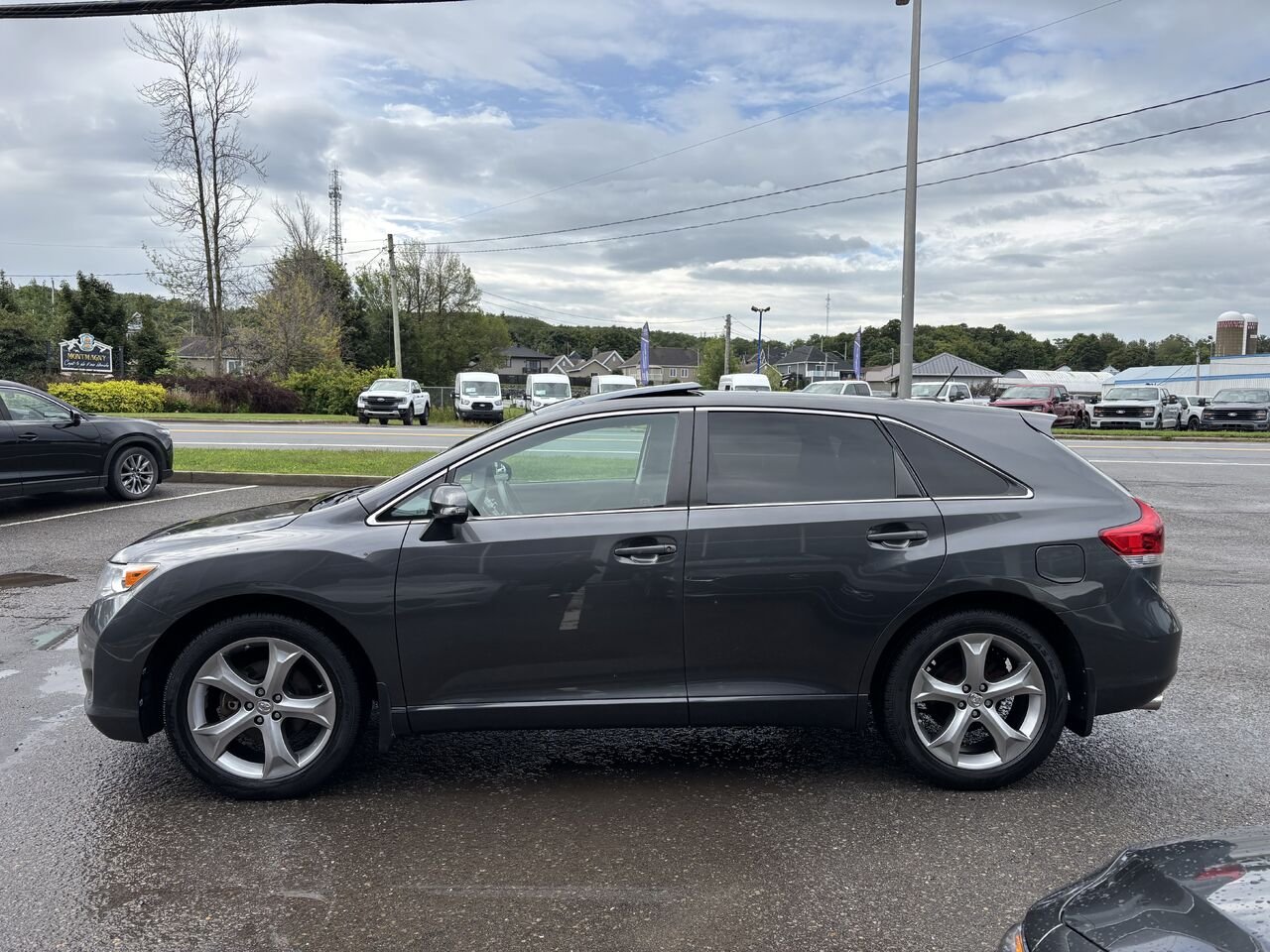 Toyota Venza Familiale V6 4 portes à traction intégrale 2016 Gris Montmagny - photo #3