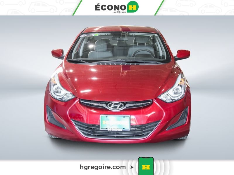 2016 Hyundai Elantra Red Saint-Eustache - photo #1