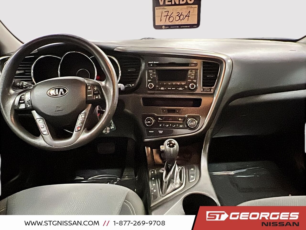 2013 Kia Optima Grey Saint-Georges - photo #9
