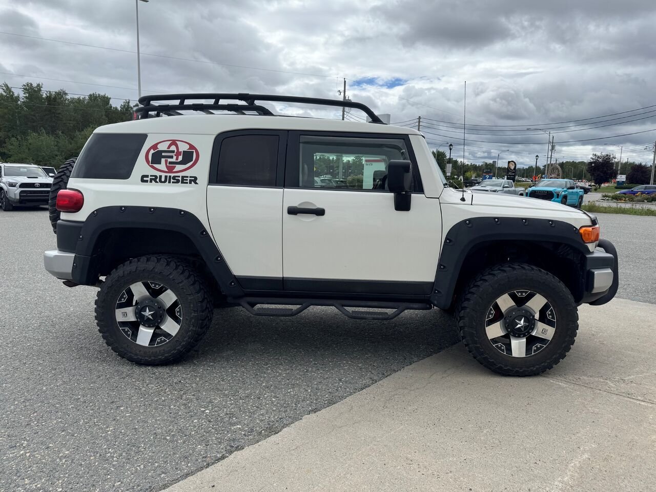 2008 Toyota FJ Cruiser 4 RM 4 portes, boîte automatique White Val-d'Or - photo #1