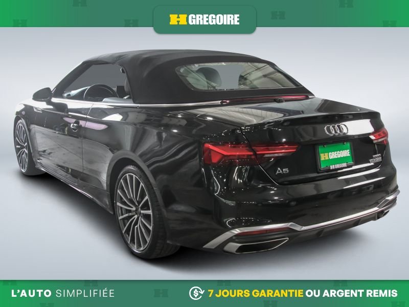 2023 Audi A5 Black Blainville - photo #4