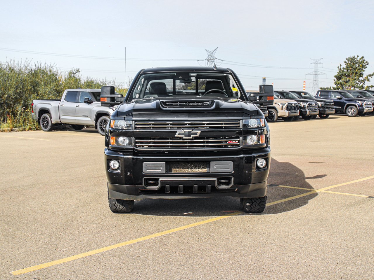 2019 Chevrolet Silverado 2500HD 4WD Crew Cab 153.7 LTZ Black Sherwood Park - photo #2