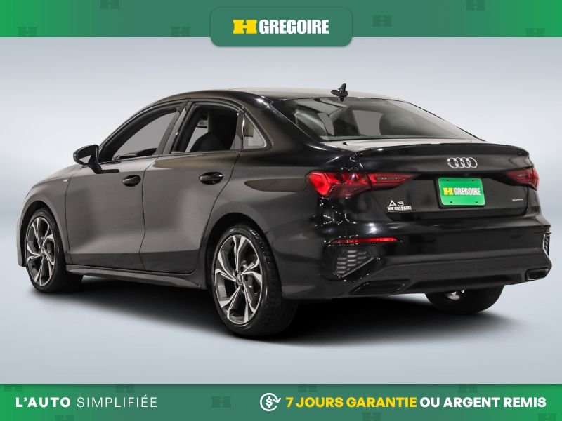 2023 Audi A3 Black Saint-Léonard - photo #5