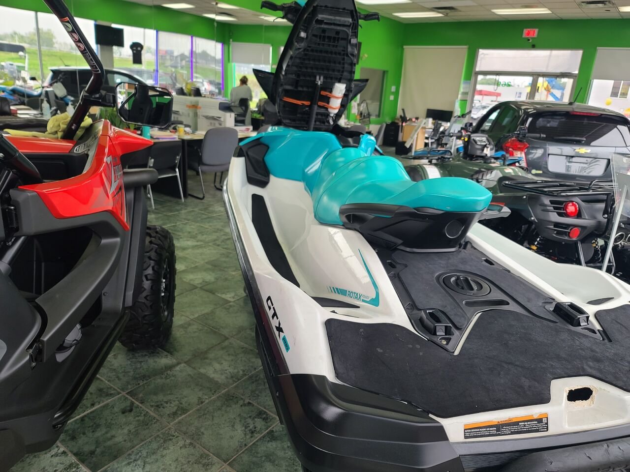 2021 SEA-DOO GTX PRO Blue  - photo #8