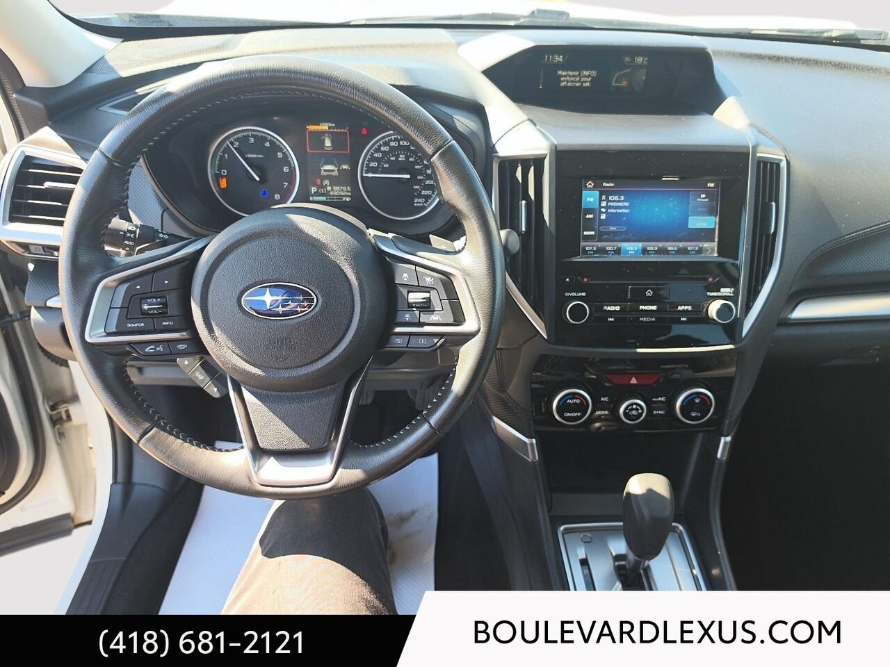 2019 Subaru Forester 137928A | 2.5i Tourisme avec ensemble EyeSight White Quebec - photo #12