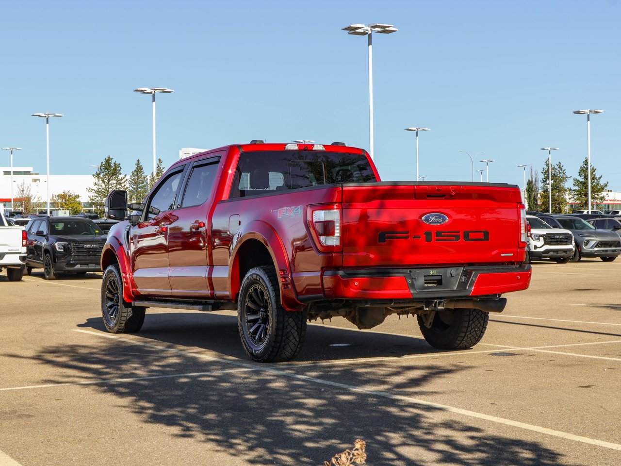 2021 Ford F-150 LARIAT 4WD SuperCrew 6.5' Box Red Sherwood Park - photo #5