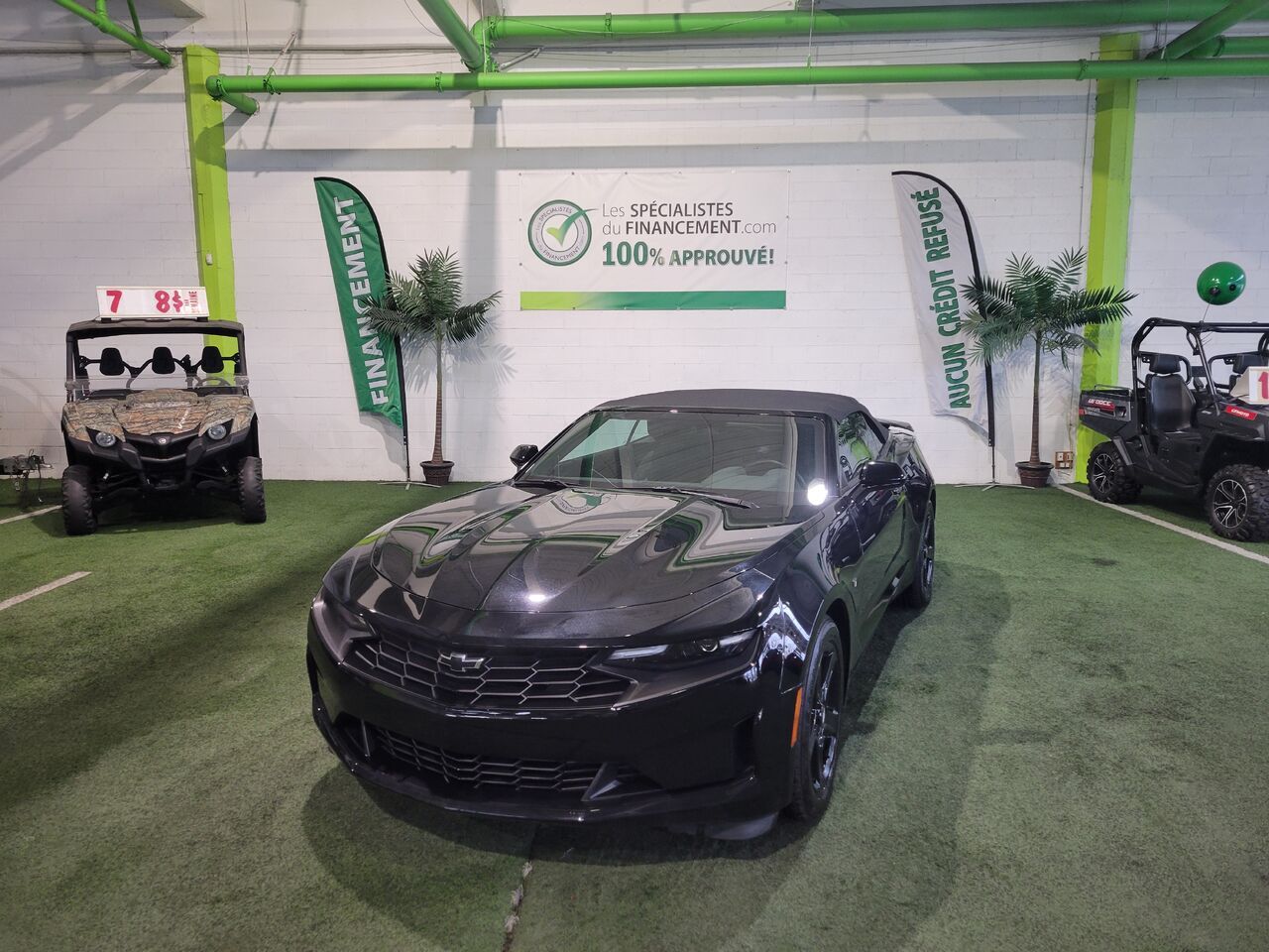 Black 2023 Chevrolet Camaro Convertible Rear-Wheel Drive Manual