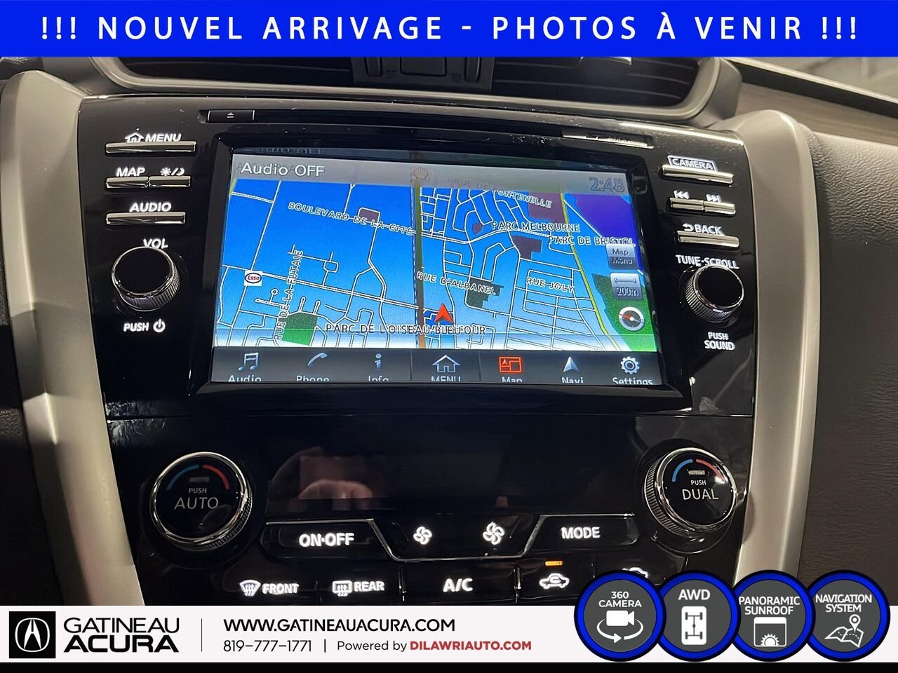 Nissan Murano SL AWD 2018 Blanc Ottawa & Gatineau - photo #10